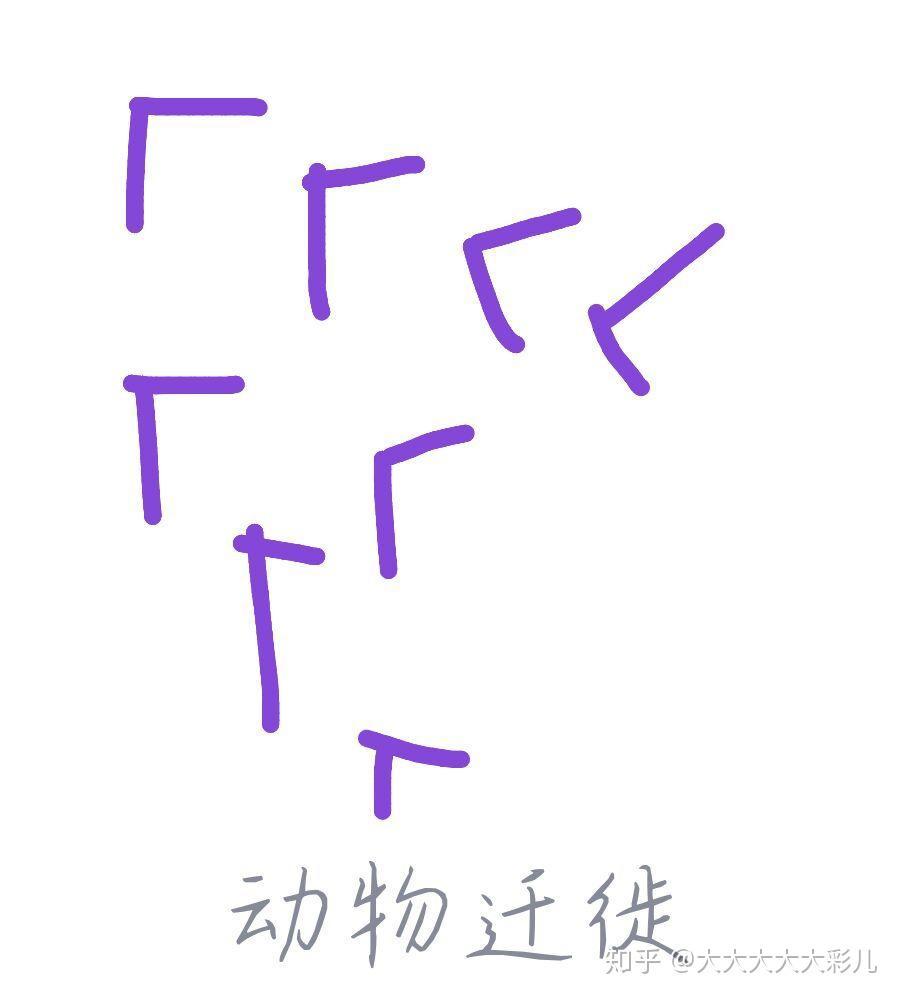 qq红包中的动物迁徙怎么画
