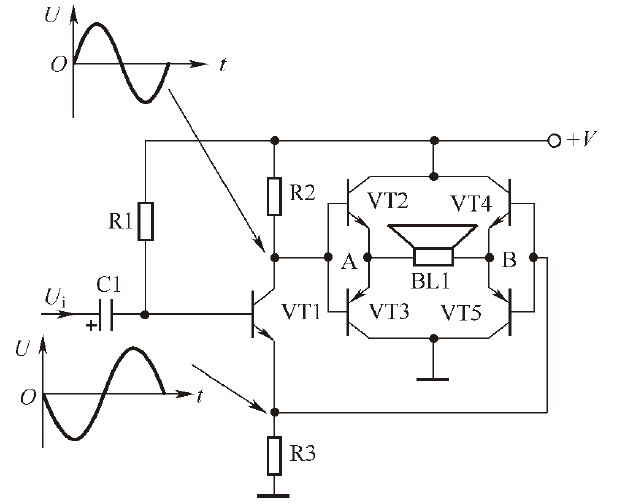 放大器系统电路--btl 功率放大器