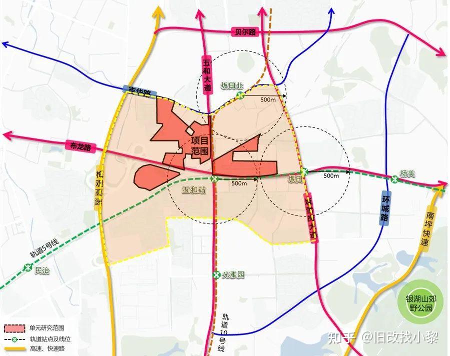 地鐵10號線,廣深中軸城際,深惠城際,深大城際五條軌道交通的交匯站和