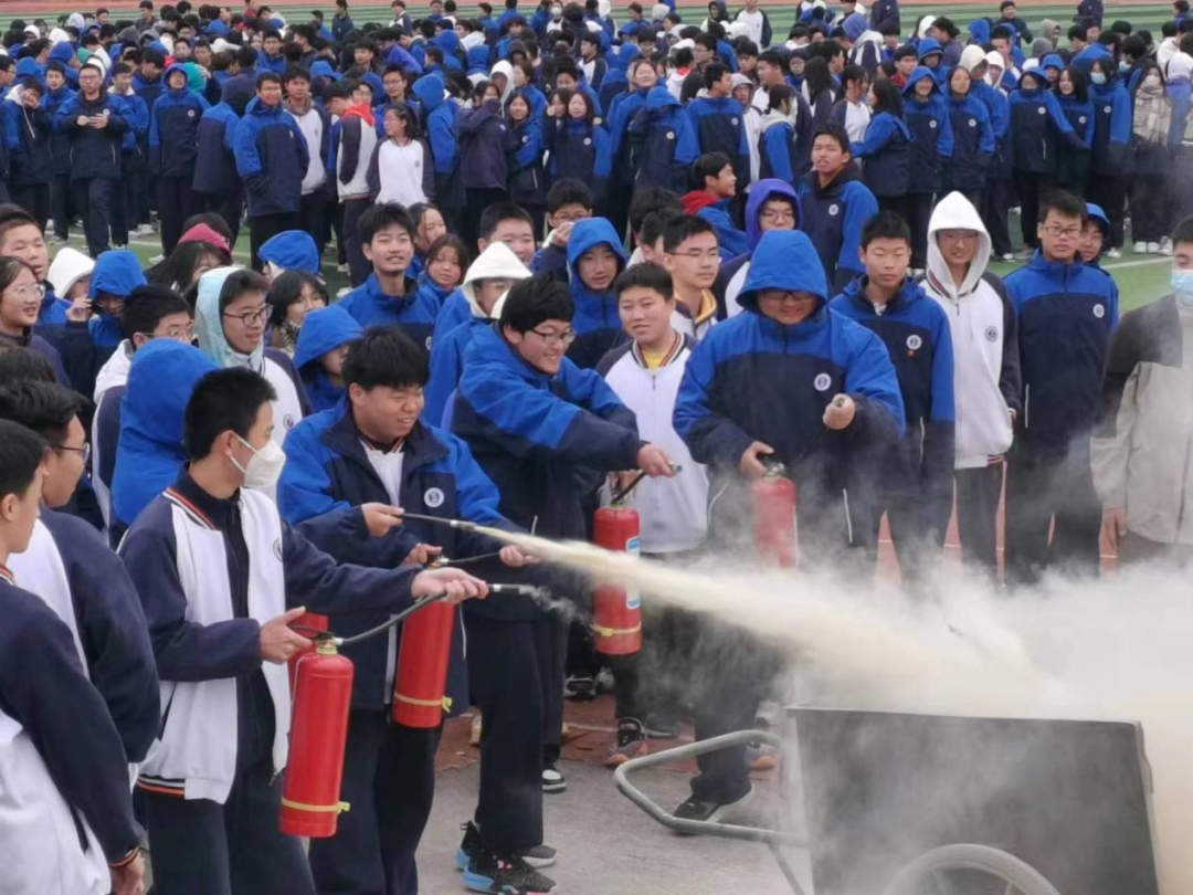 67恒定中学消防演练活动圆满结束