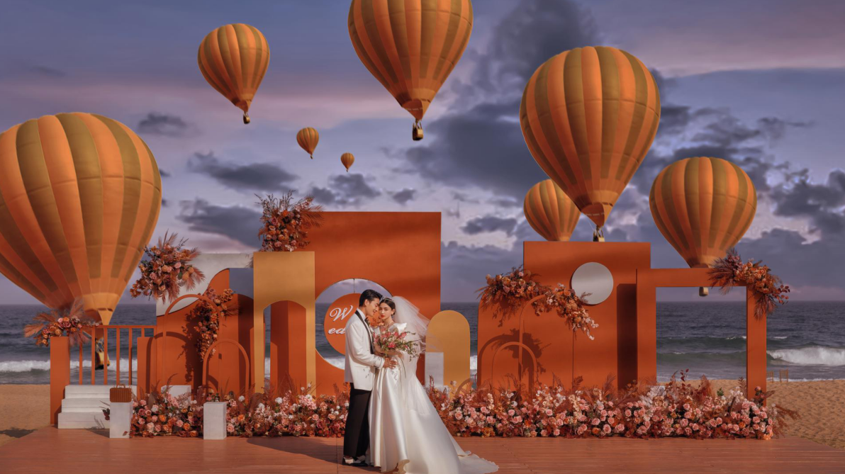 唯一旅拍│拿来吧我的热气球婚纱照