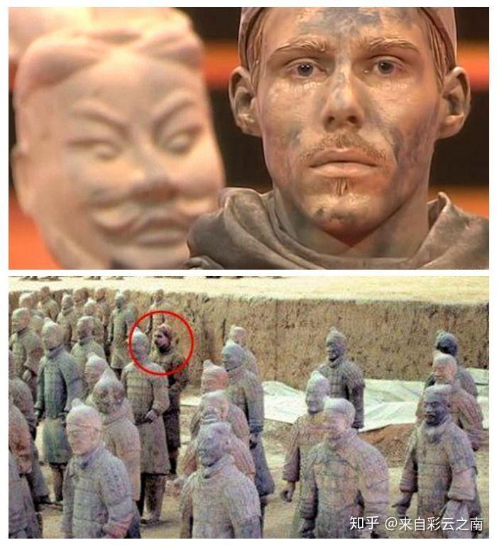 人们才发现,哪里是兵马俑复活了,原来是一个酷爱兵马俑的德国小伙子