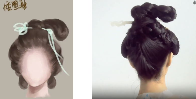 【解锁3D次世代】古风角色建模之古代发型超全科普!也太美了吧~|游戏设计|3D建模 - 知乎