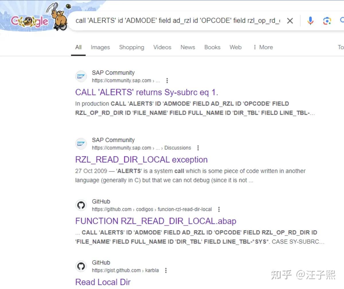 聊聊 ABAP 里的 System Function Call - C 语言函数调用 - 知乎