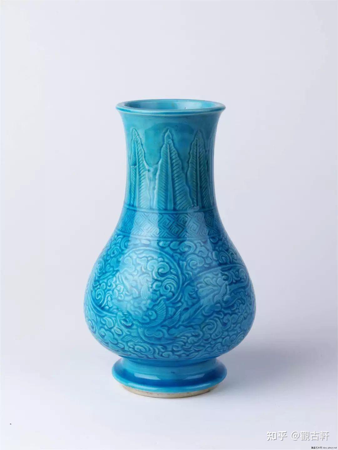 孔雀蓝釉瓷器，美到窒息- 知乎