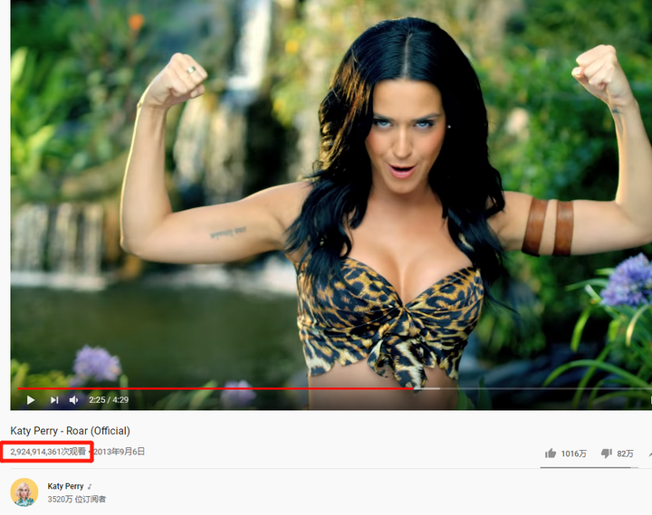 Youtube播放量前10排行榜 第一名64亿次播放 第4名的视频你肯定没看过 知乎