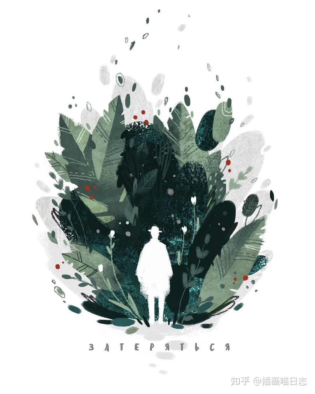 新手必看宝藏插画师anastasiasuvorova静谧高级灰