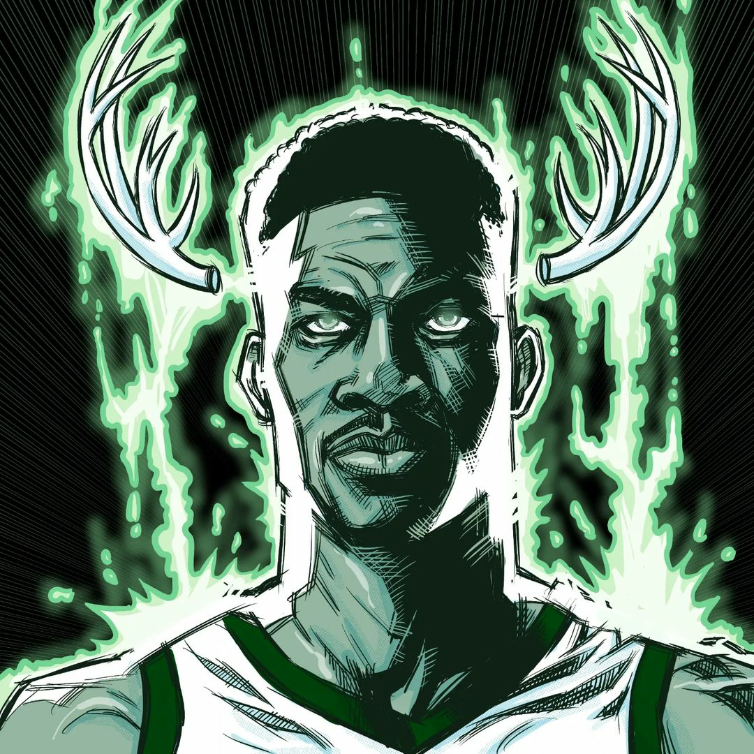 分享一波nba篮球手绘头像系列 - 知乎