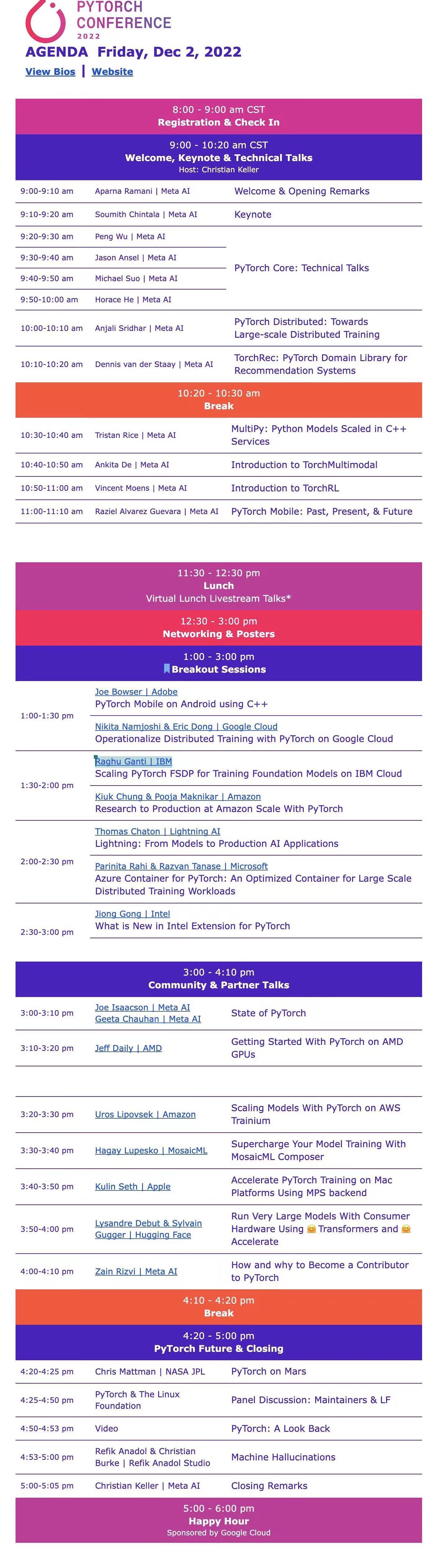 直播倒计时，PyTorch Conference 2022 今晚开启 知乎