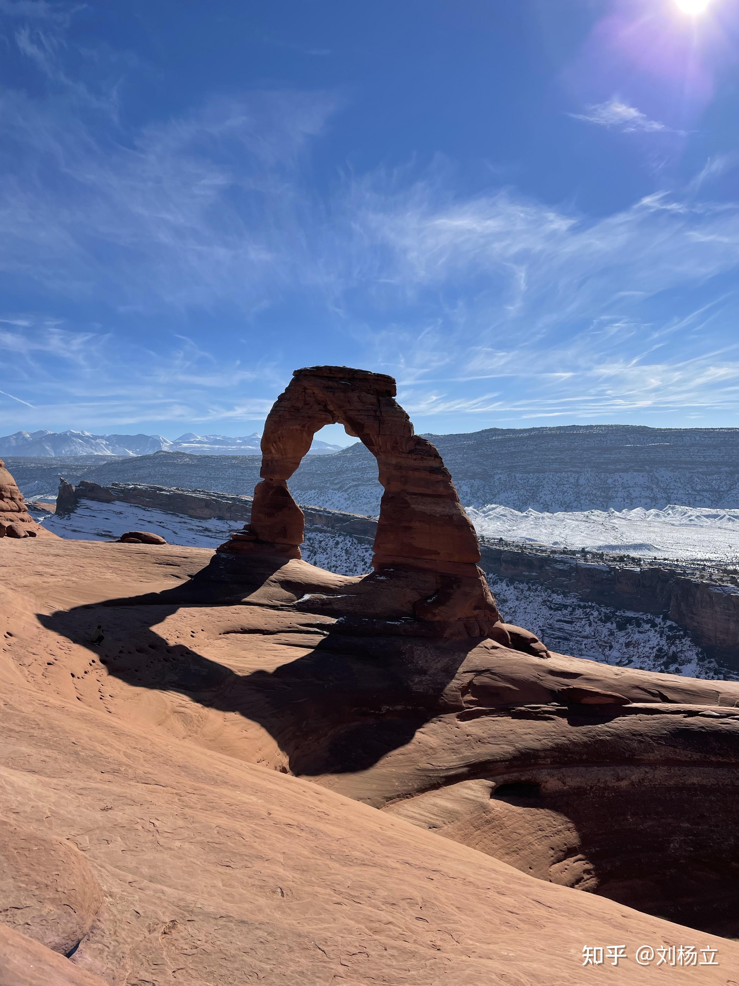 美国游记1犹他州的标志拱门国家公园