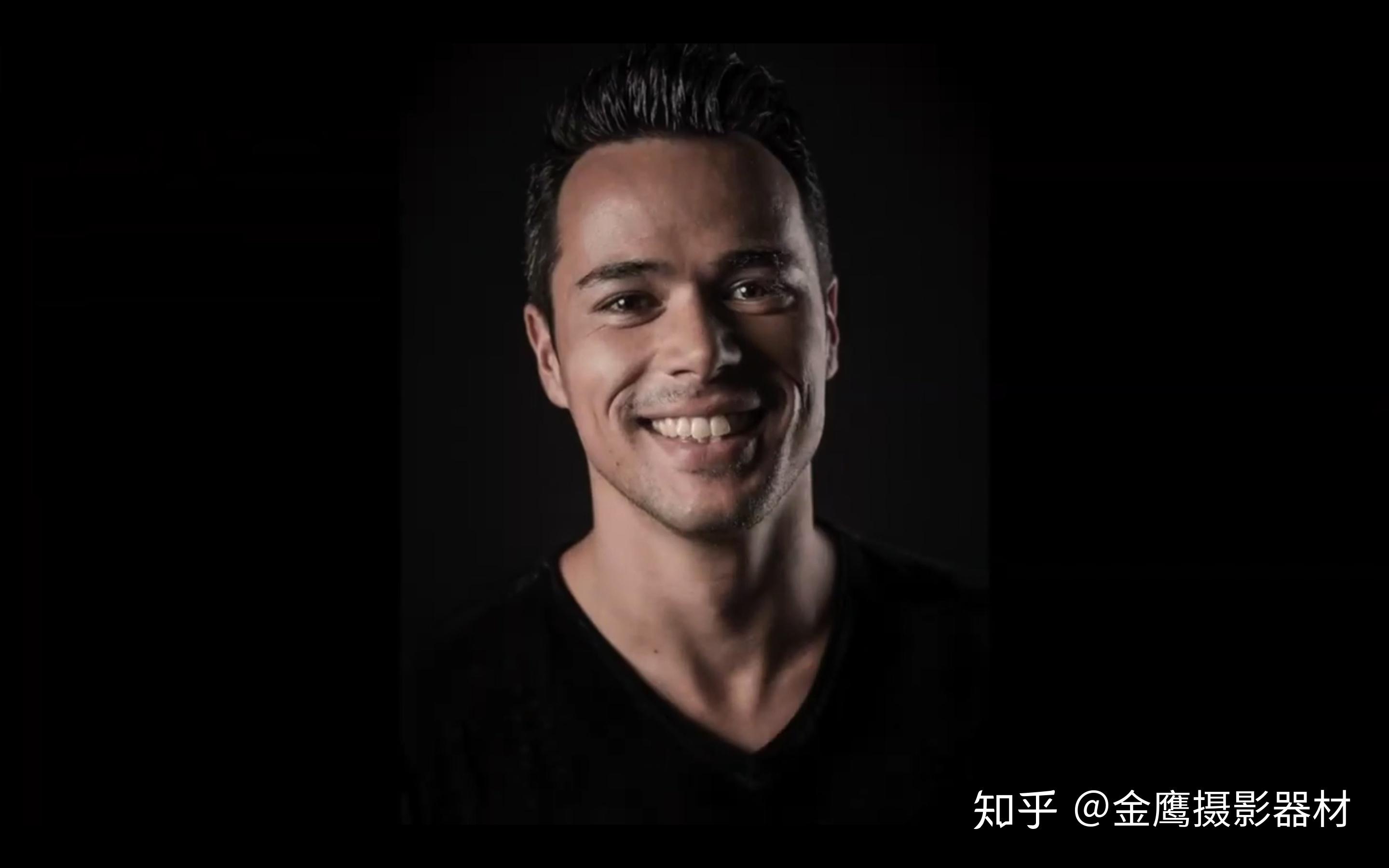 如何在家用两个灯拍摄高大上的黑背景人物肖像照