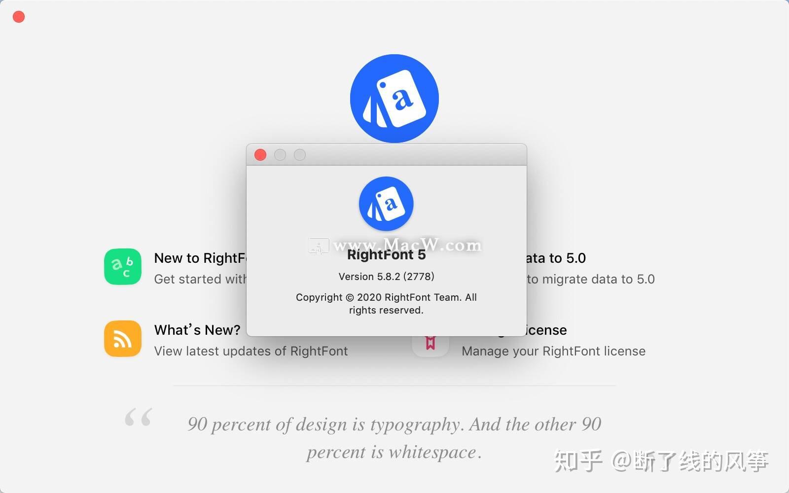 download the new version for apple RightFont 8