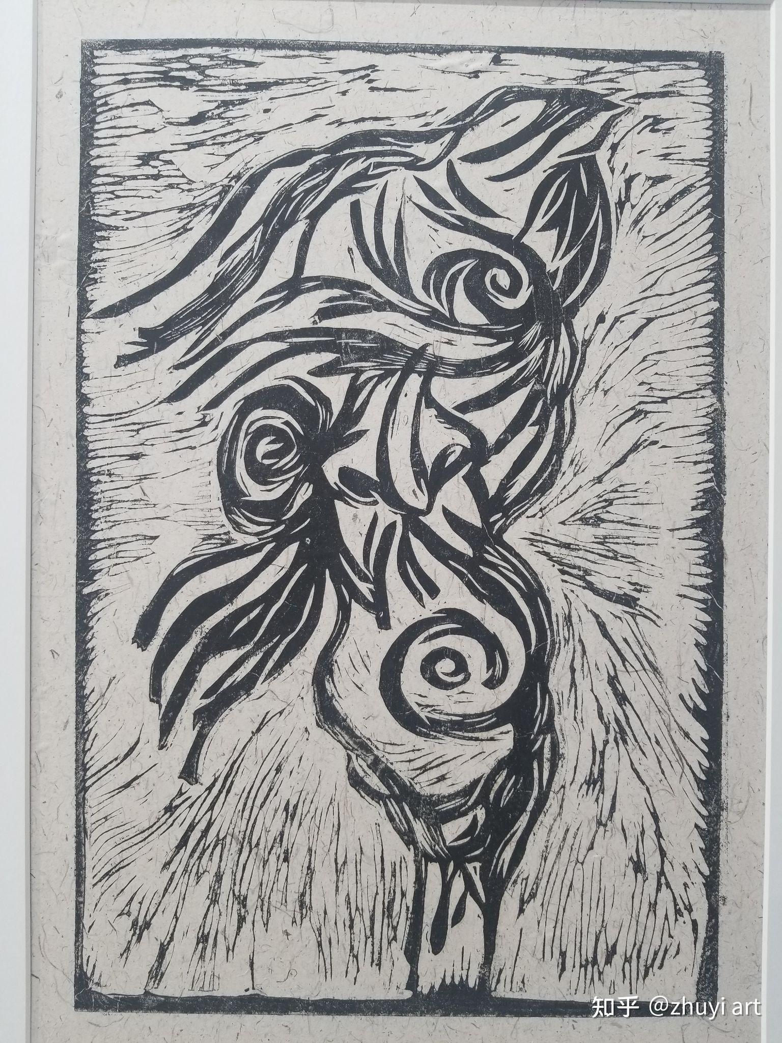 注目这个世界朱毅版画