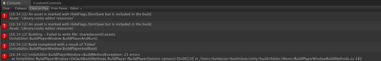 unity打包安卓问题:An asset is marked with HideFlags. - 知乎
