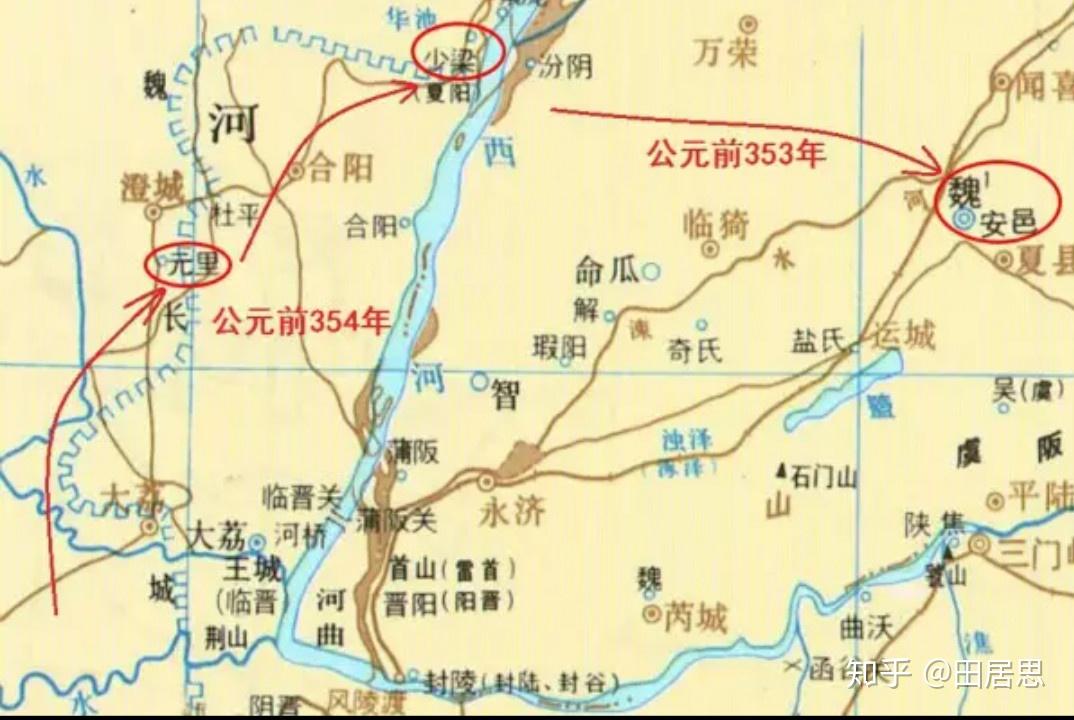看到魏国陷入列国的围攻,秦国当然没有错失良机.