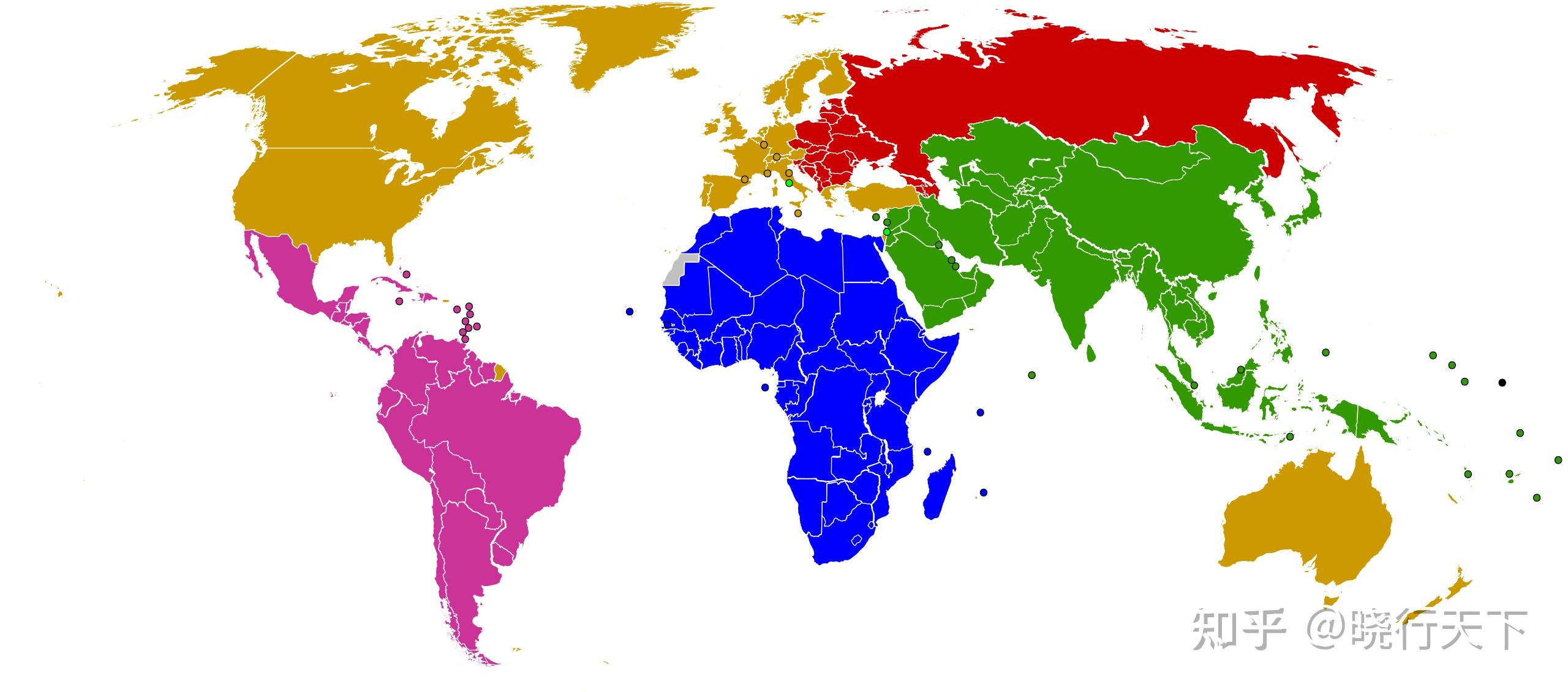 联合国成员国地图图片