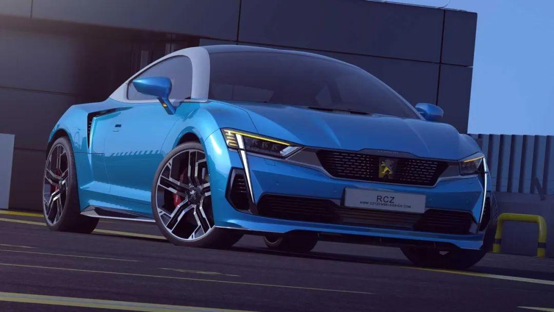 全新狮王卷土重来2020款标致rcz渲染图曝光最大马力达304匹