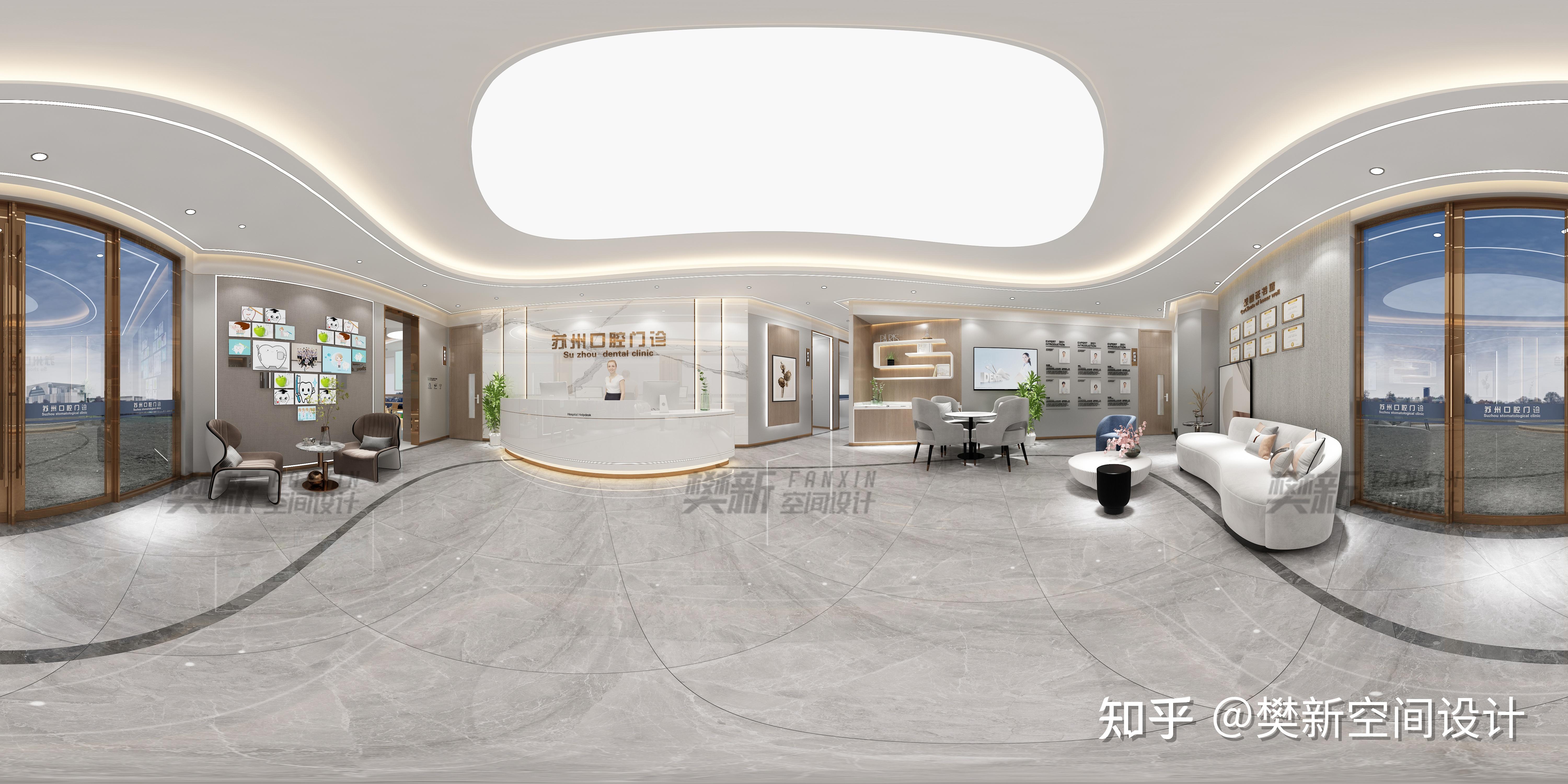 口腔诊所设计图 - 知乎