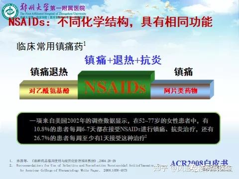 非甾體抗炎藥作為首選的抗風溼藥物止痛作用哪家強