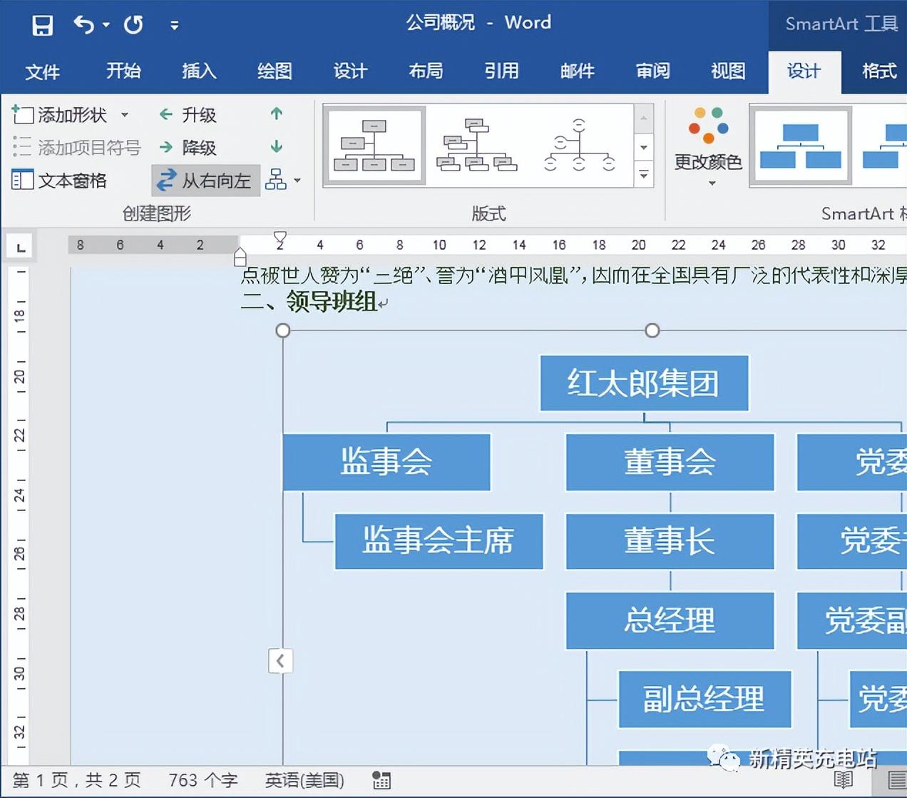 如何修改组织架构图图片