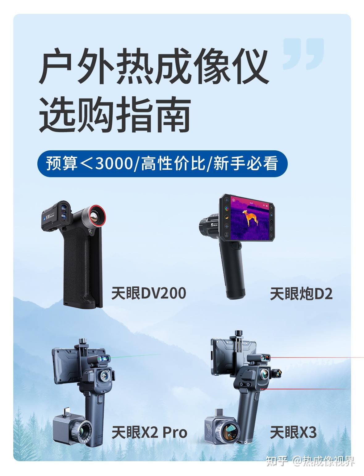 3000预算,哪款户外热成像仪最适合你?
