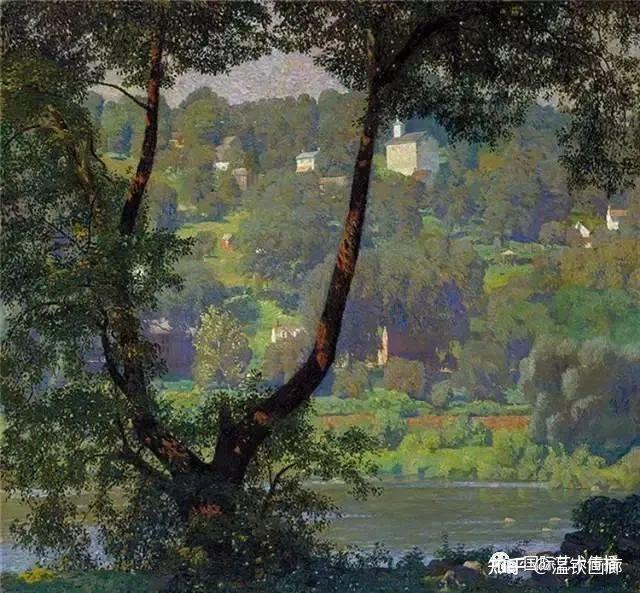 美国印象派风景油画- 知乎
