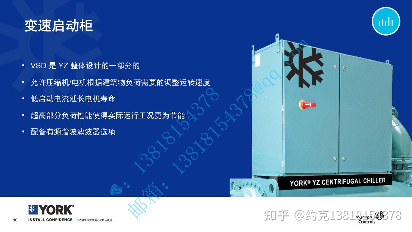 约克YZ磁悬浮变频离心式冷水机组综合说明 - 知乎
