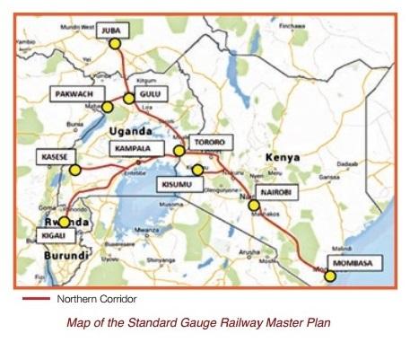 亚吉铁路 + 蒙内铁路 亚吉铁路 + 蒙内铁路