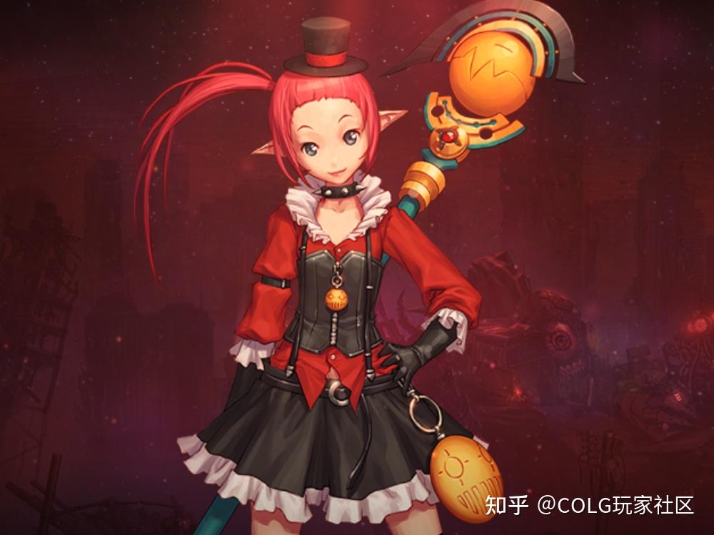 dnf月棱镜威力变身女魔法师动漫cos时装暖暖分享