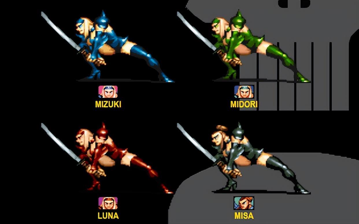 街机闯关游戏里谜一样的女性杂兵,不知成为多少老男孩的童年启蒙