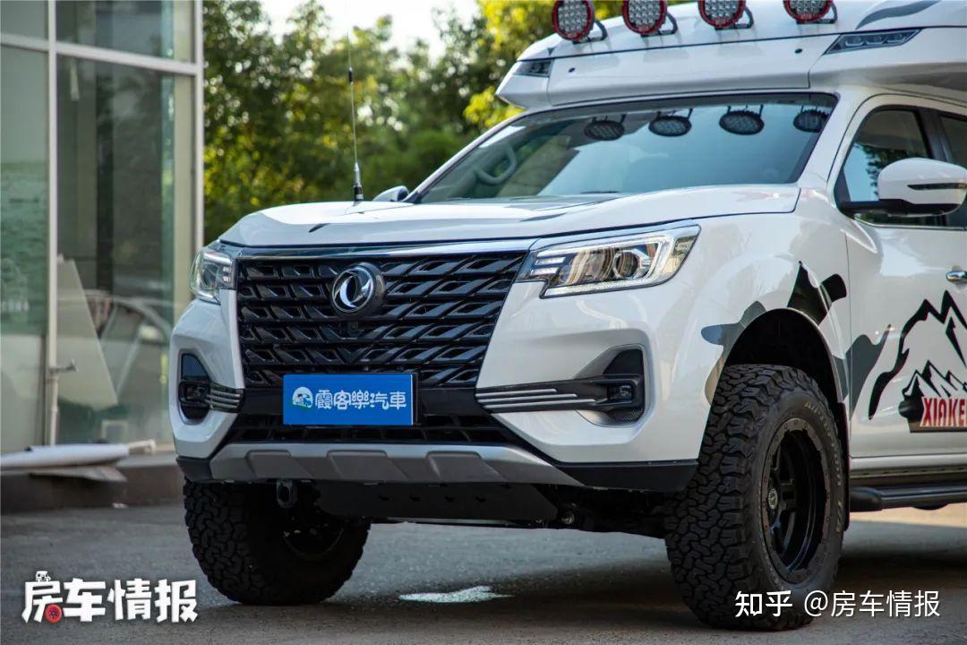 体验第一款东风锐骐7房车23t柴油机加8at四驱强悍还能下地库