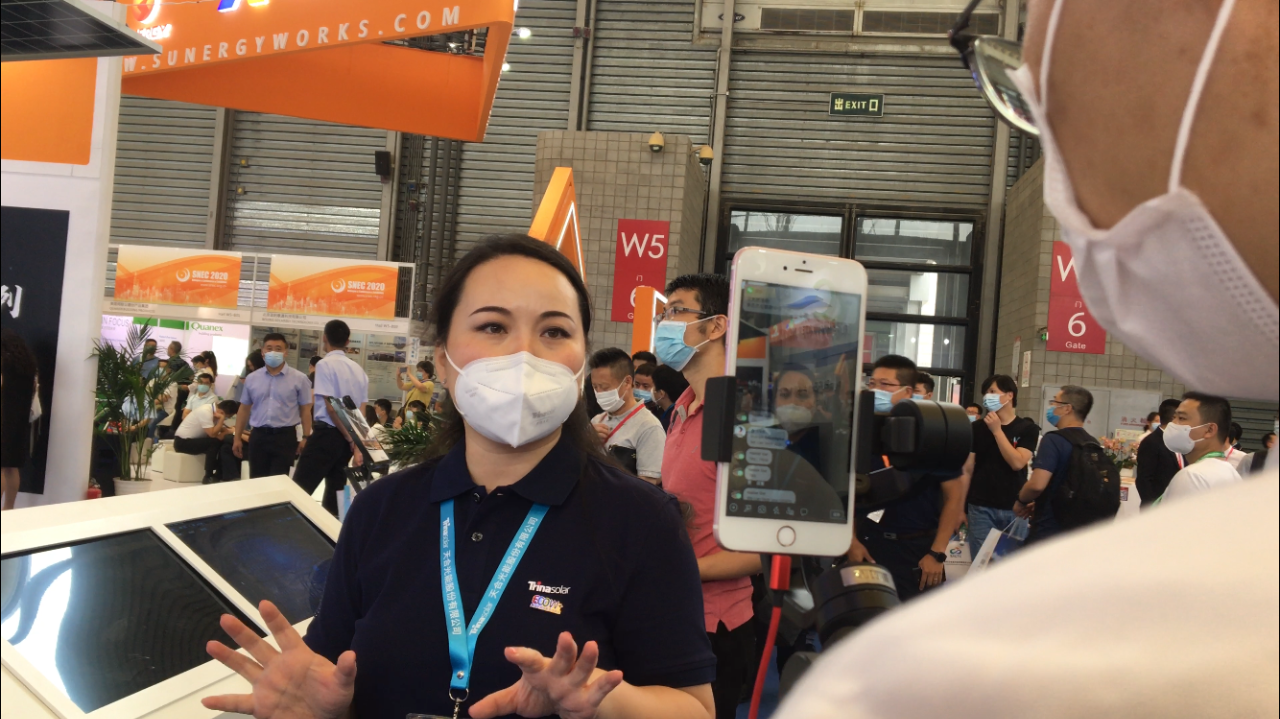 一分钟看完snec展会直播现场