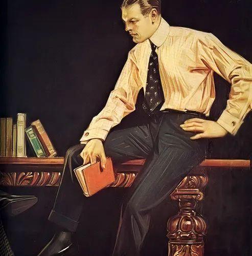 leyendecker67 /美国黄金时代"绅士的品格",性感又时髦|插画分享