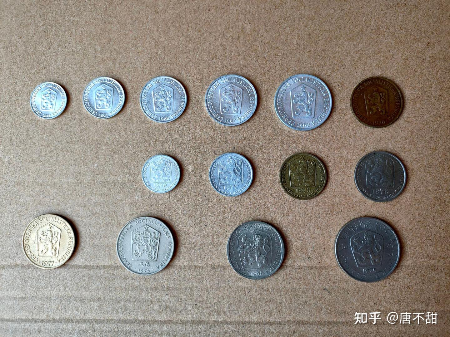捷克斯洛伐克解体前后硬币版别- 知乎
