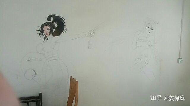 新手如何画手绘墙详细教程