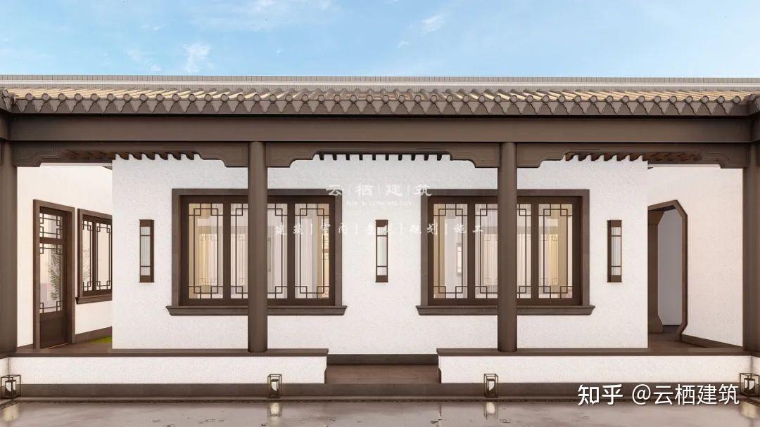 北京大兴丨25×18m四水归堂民宿,中式院落之美 - 知乎