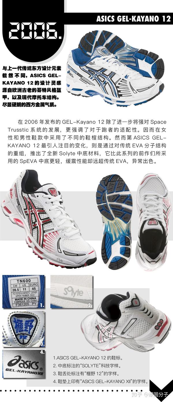 史上最强 Asics Gel Kayano系列全收录 知乎