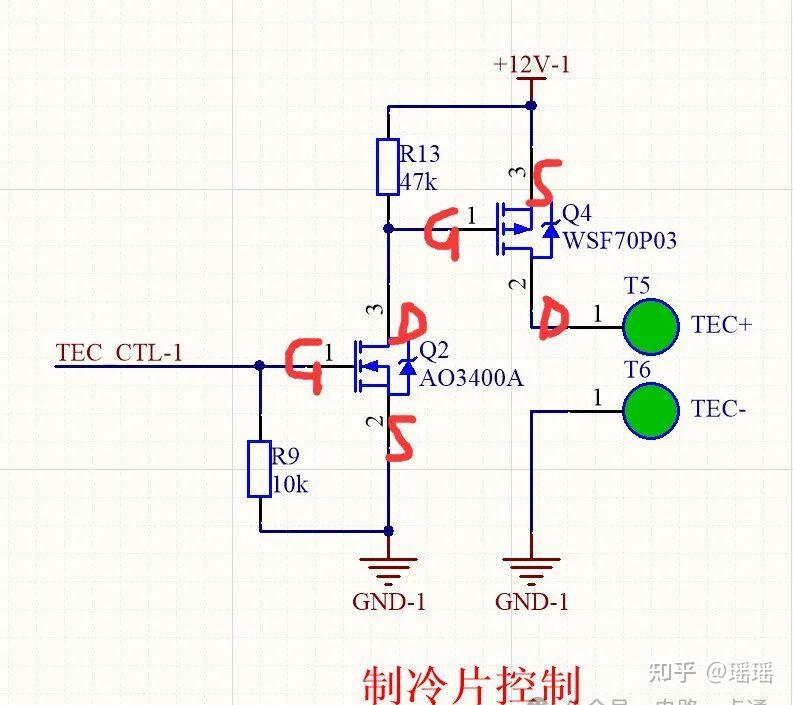 N-MOS管和P-MOS管驱动应用实例 - 知乎