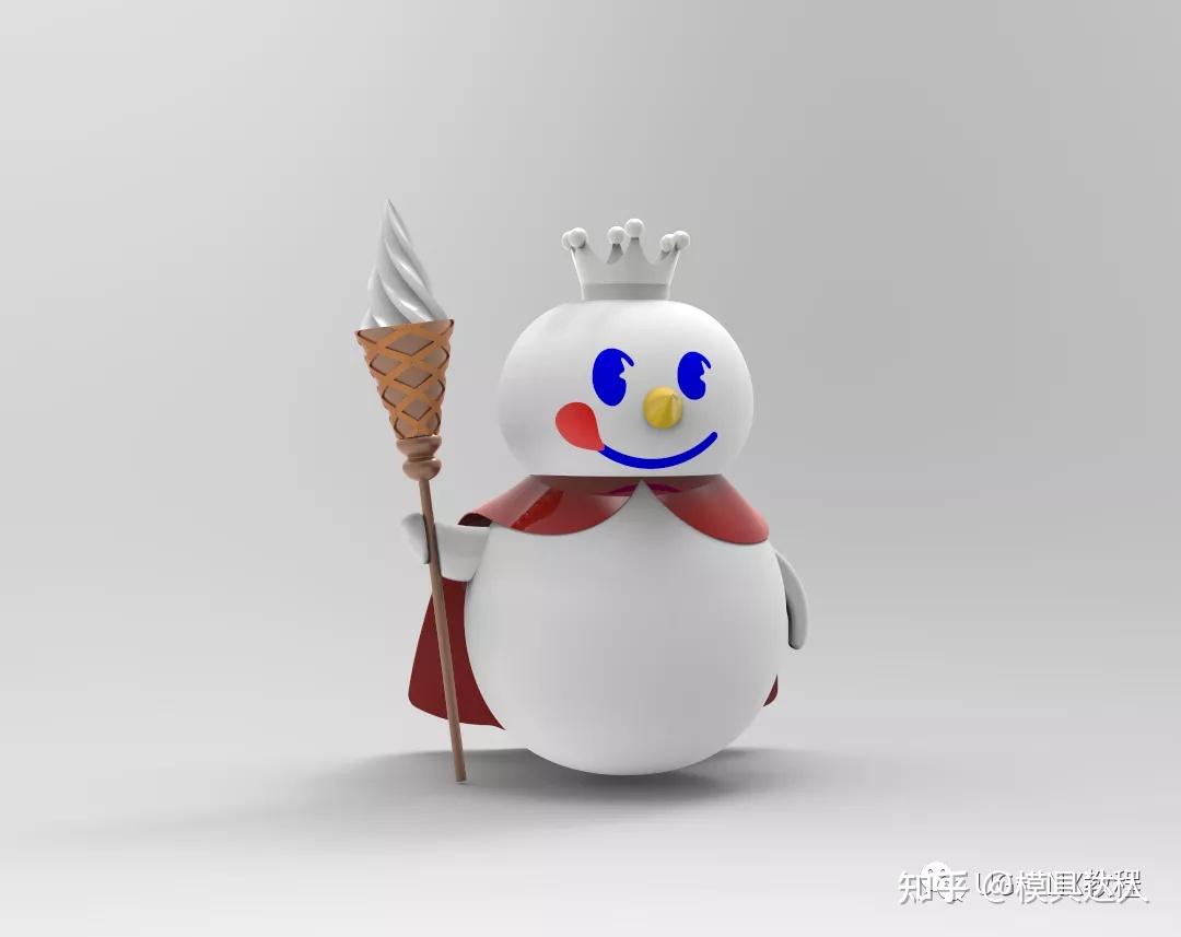 蜜雪冰城雪人开车图片