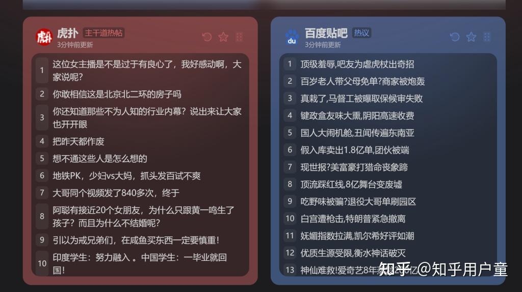 一个页面看遍全网热搜:百度、抖音、B站、头条今天的热点都在这 - 知乎