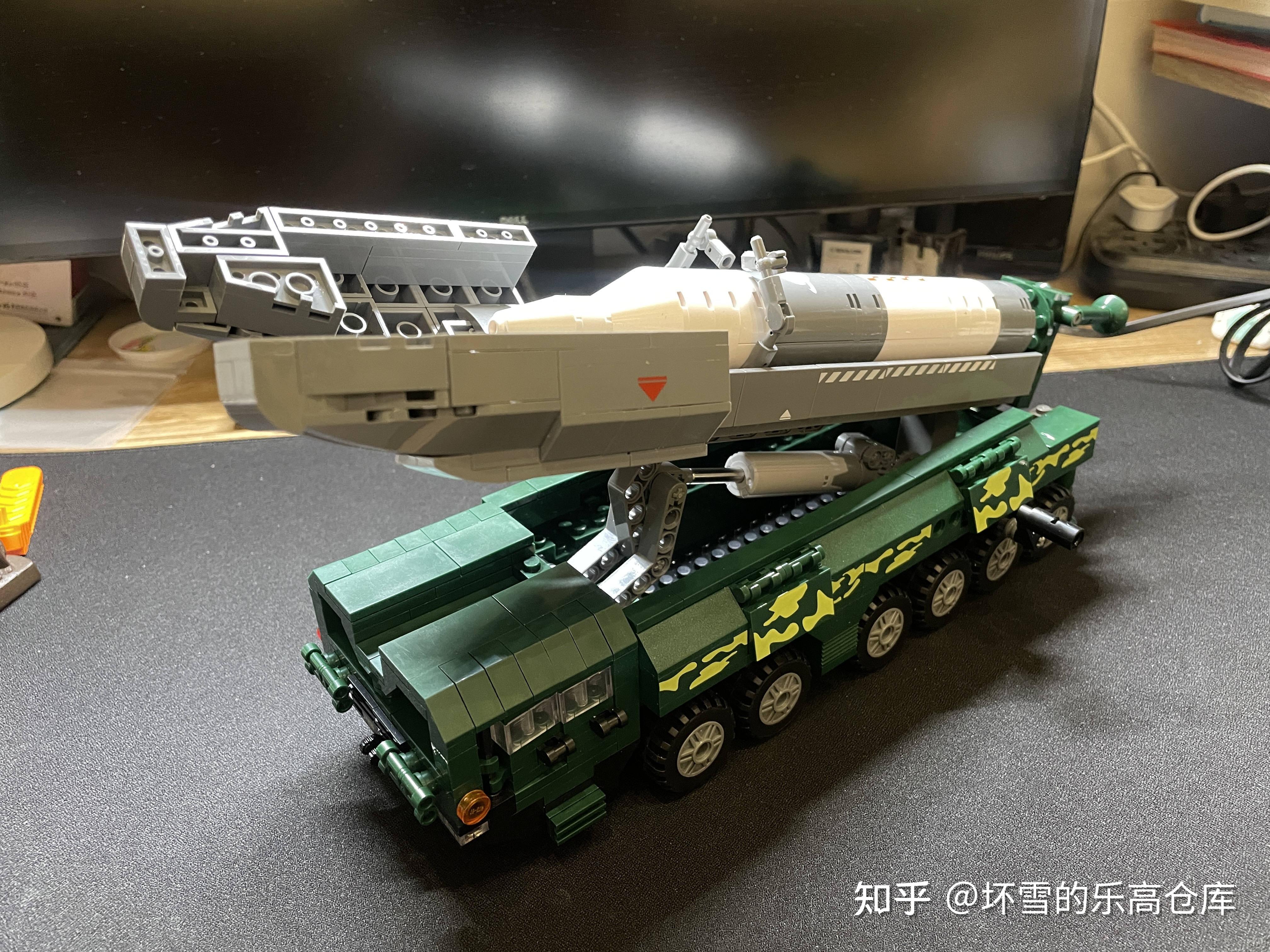 积木里的军民两用:佳奇积木向阳号运载火箭发射车图文评测 - 知乎