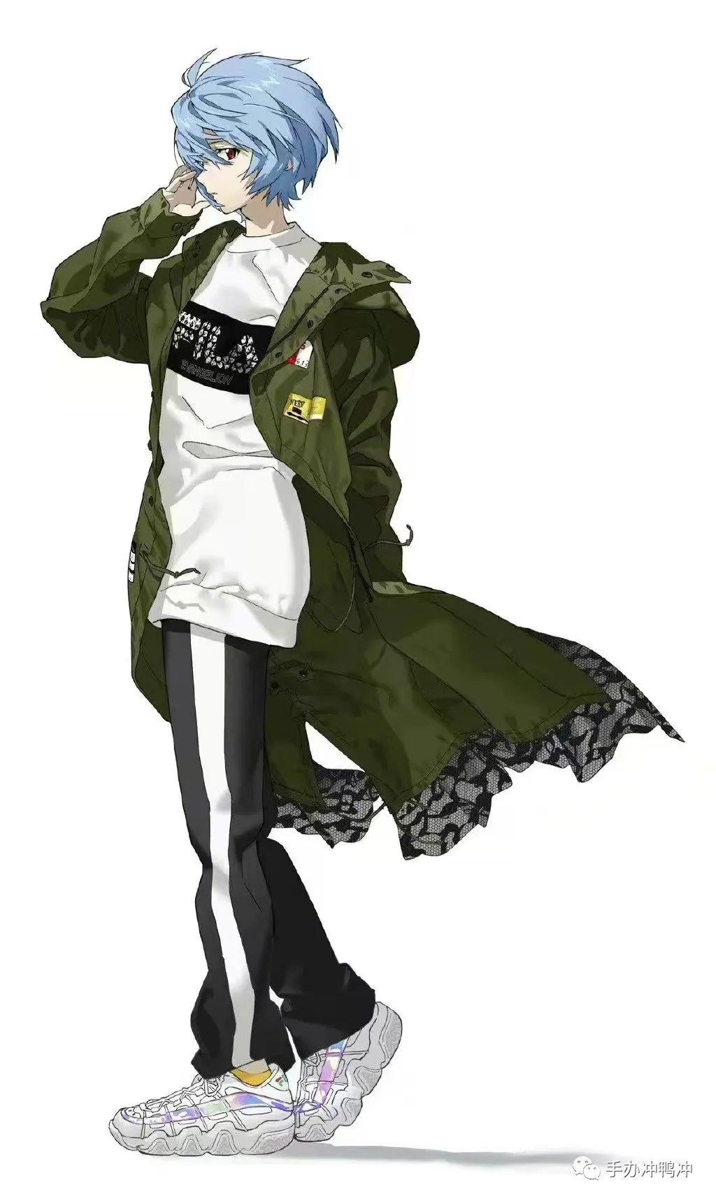 hobbymax米山舞绫波丽part2气场高冷的风衣女神我爱了