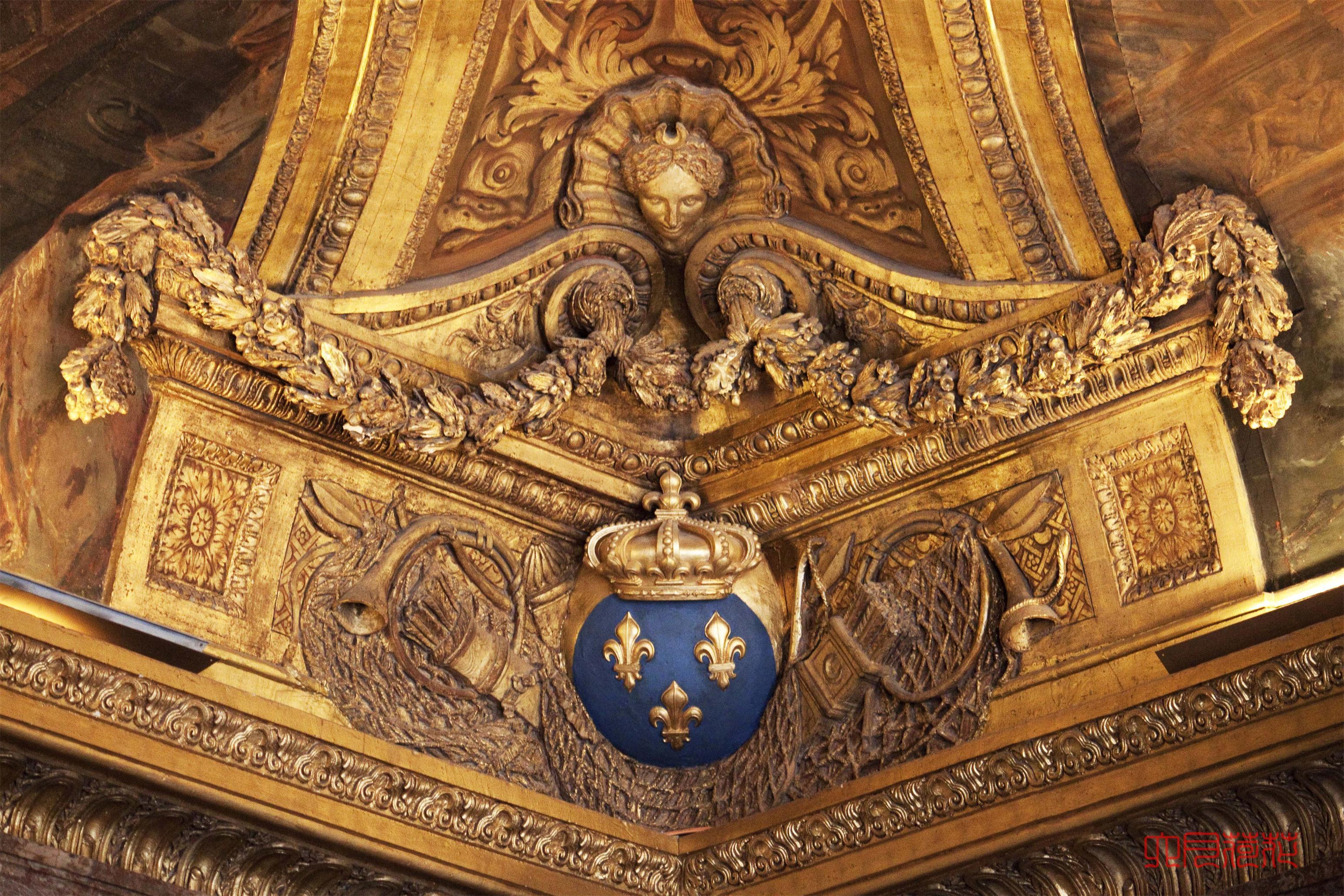 法国凡尔赛宫九大行星下凡来18个主厅2金星厅维纳斯厅月神厅戴安娜厅