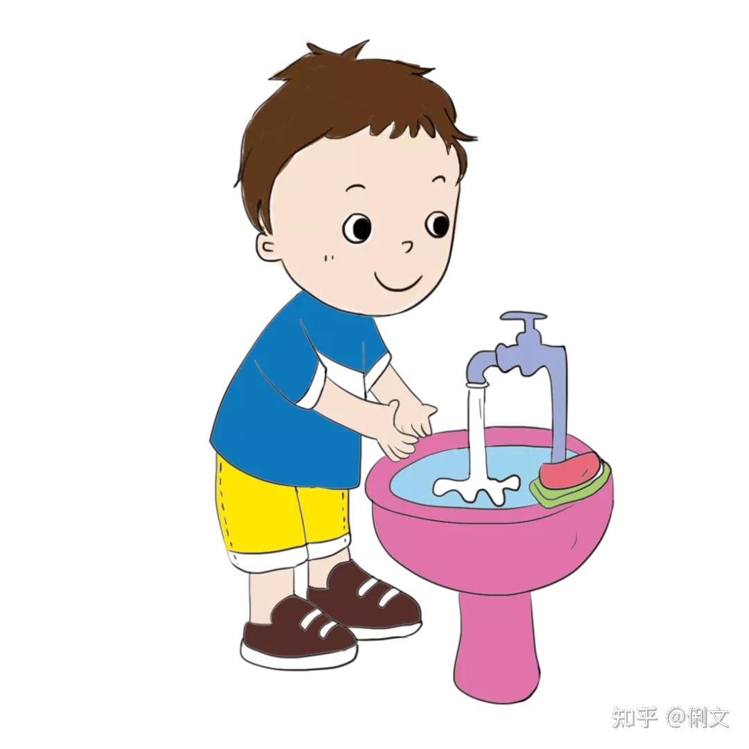 幼儿洗手错误图片图片