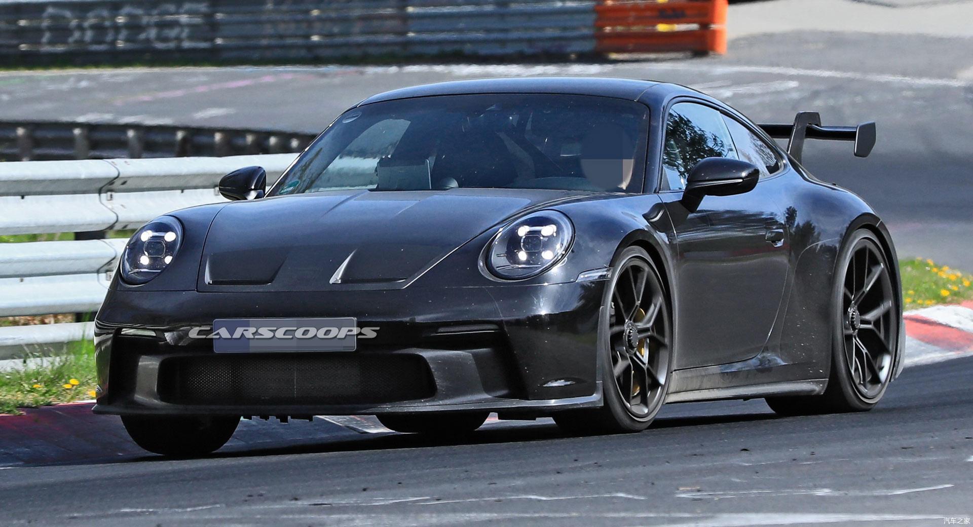 2021款保時捷全新911gt3紐北測試諜照曝光或搭載42升引擎