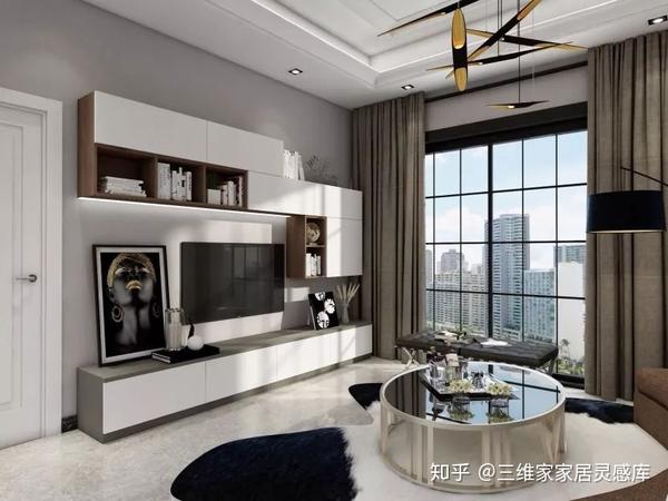 热门2020客厅电视柜流行这样设计