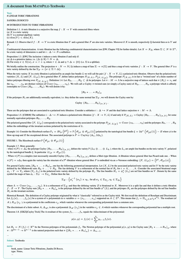 为大模型恶补数学，上交开源MathPile语料库，95亿tokens，还可商用 - 知乎