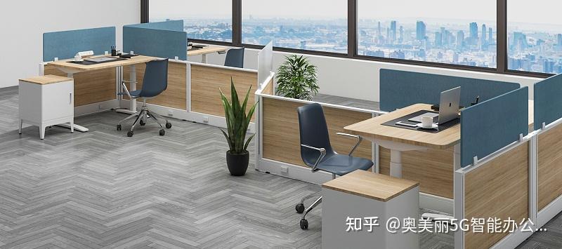 员工办公桌隔断选择有门道 - 知乎