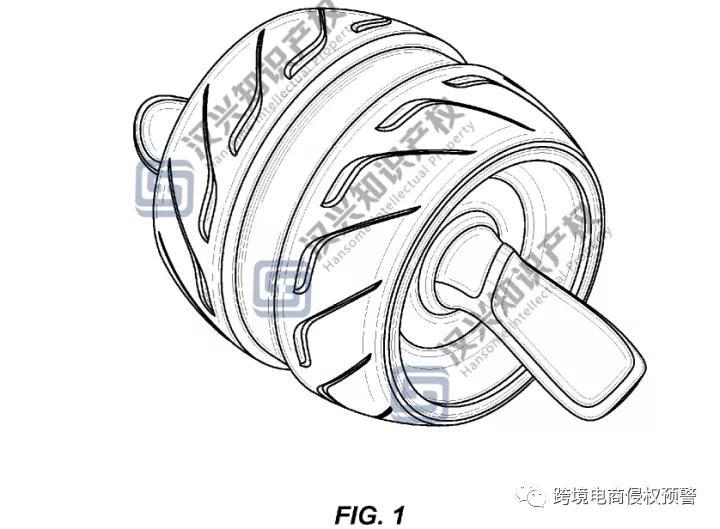 跨境电商防侵权预警7:健腹轮在美国市场的外观专利检索分析