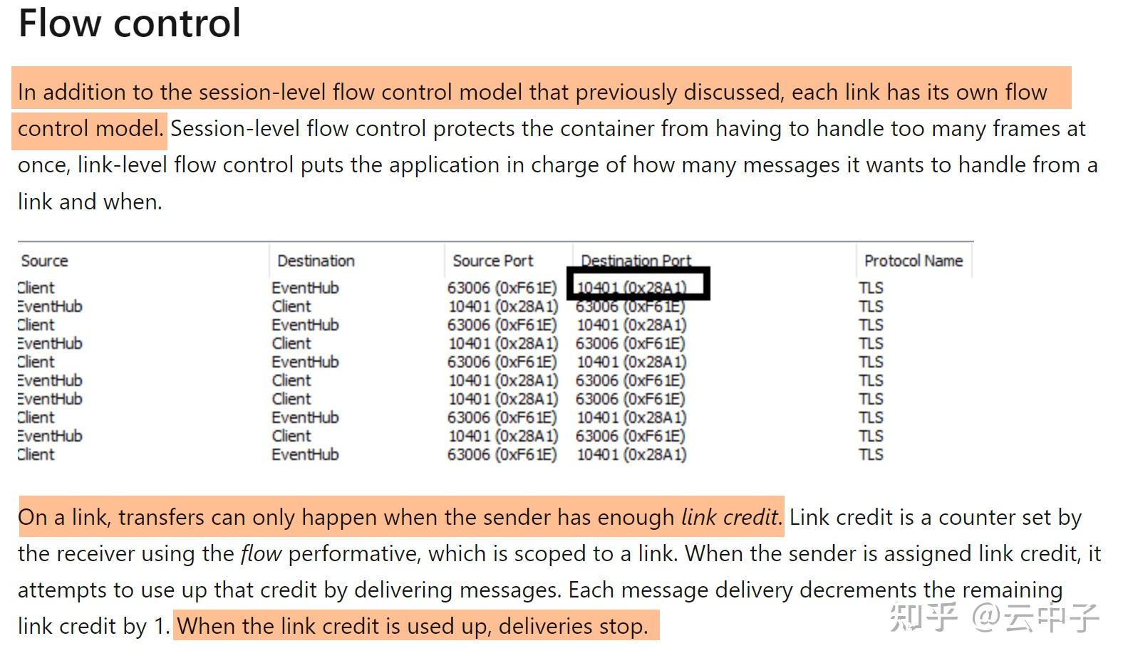 【Azure 事件中心】Event Hub 消费端出现 Timeout Exception，errorContext中 LINK_CREDIT